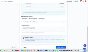 Phonics Lab custom word list option for personalized dyslexia phonics practice