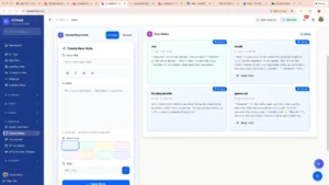 EZRead sidebar menu showing Smart Notes under Creative section alongside Create Your Book, AI Assistant, IEP Generator, and AI Curriculum Designer